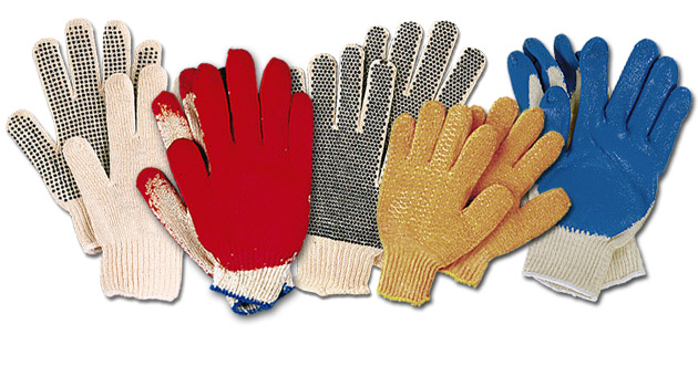Knit gloves